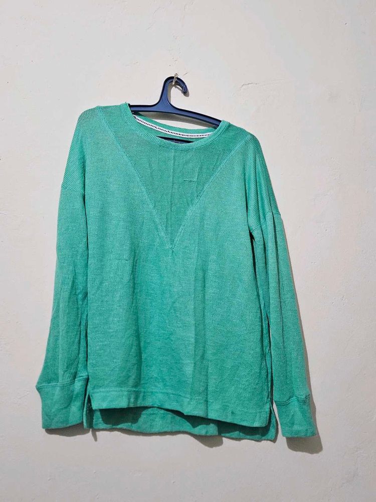 Teal Long Sleeve Top