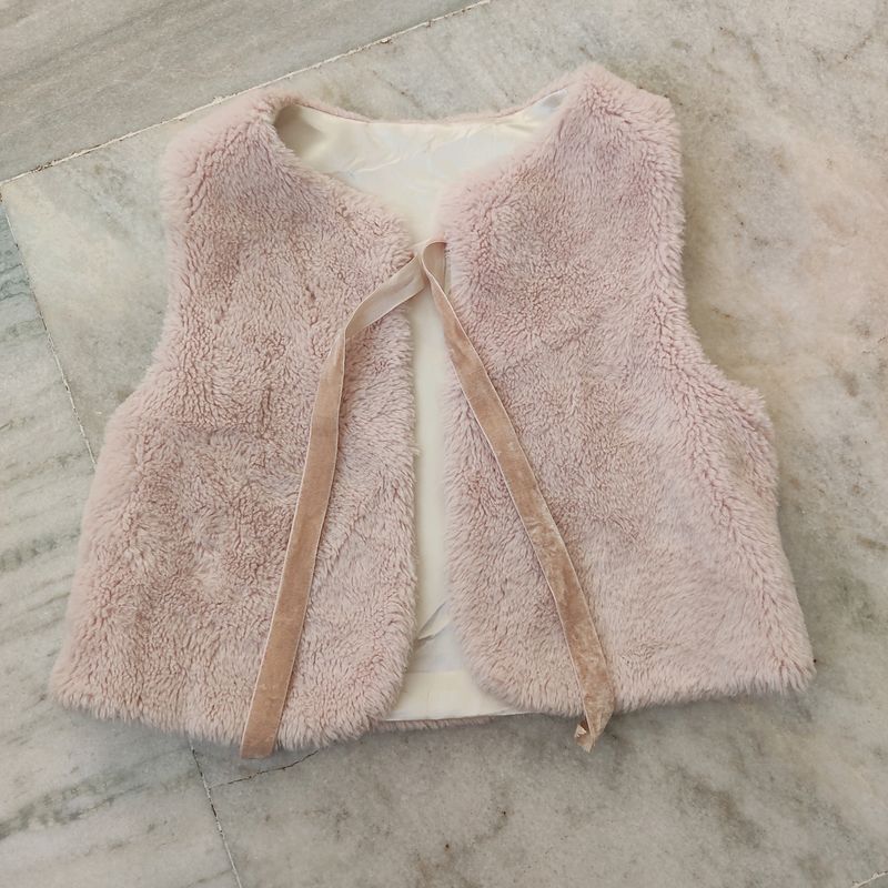 Faux Fur Half Jacket