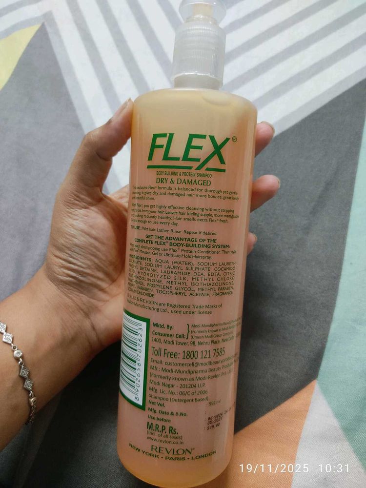 REVLON Flex body building &amp; Protein Shampoo