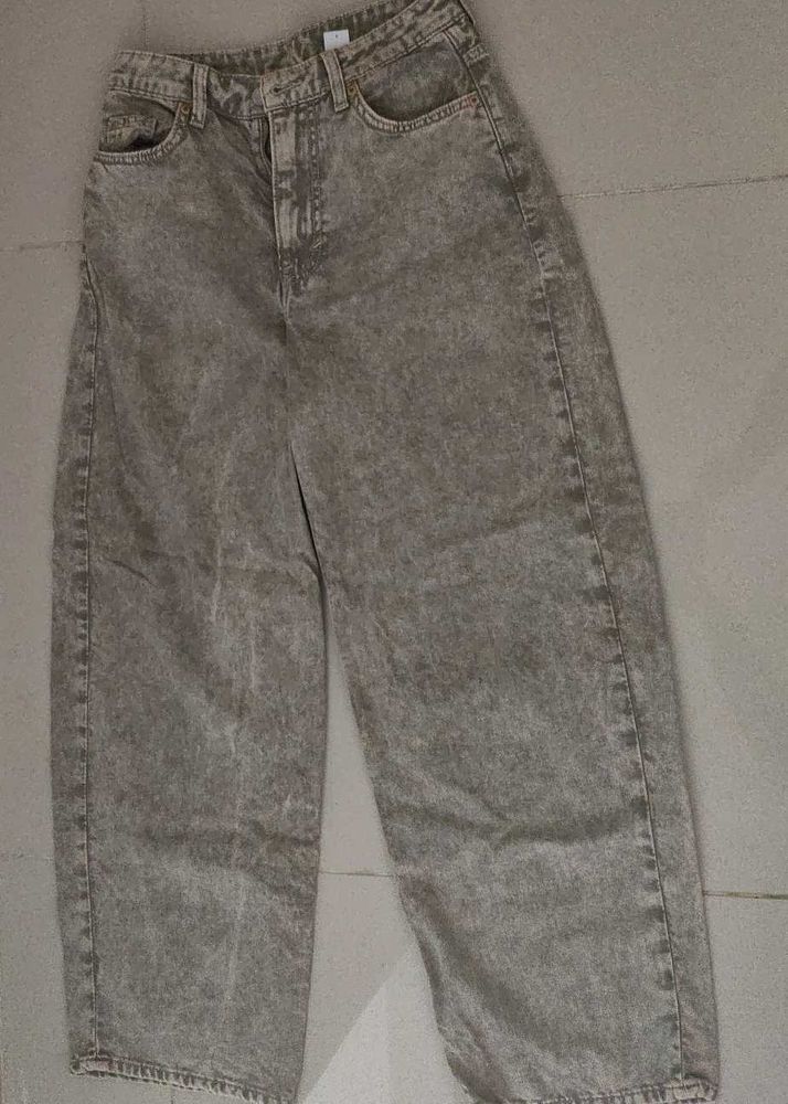 Trendy Wide Leg Jeans