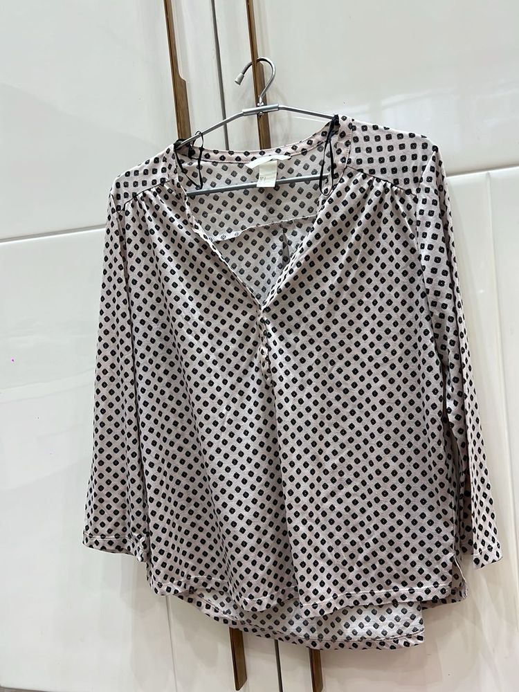 Polka Dot Blouse- H&amp;M