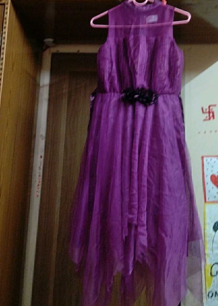 Purple Party Dress
