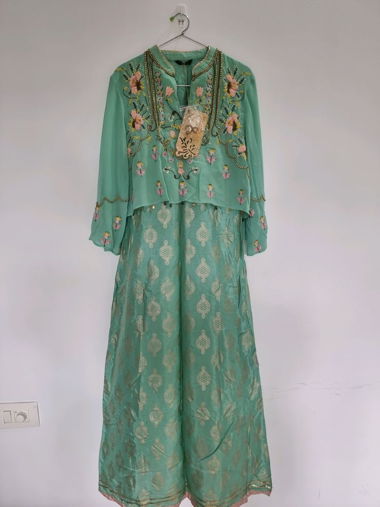 Embroidered Kurta, Size - Xs