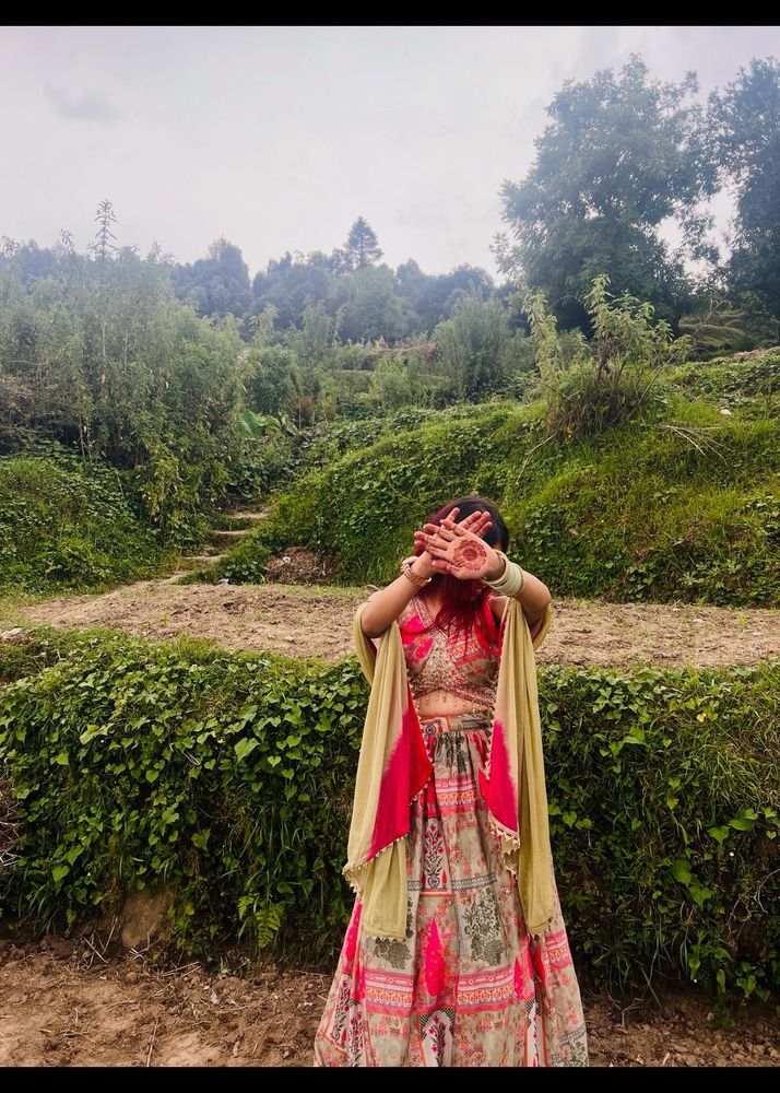 beautiful lehenga set 💚💚