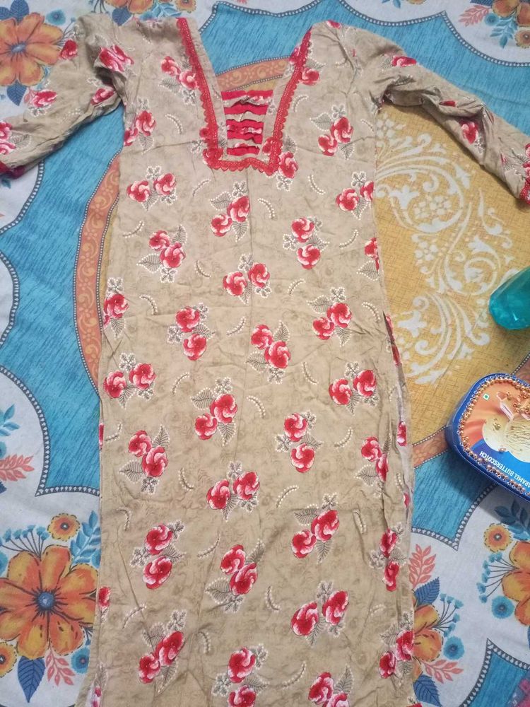 Floral Print Kurti