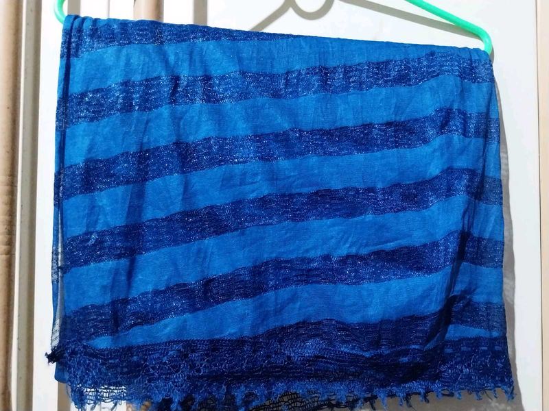 Navy Blue Dupatta