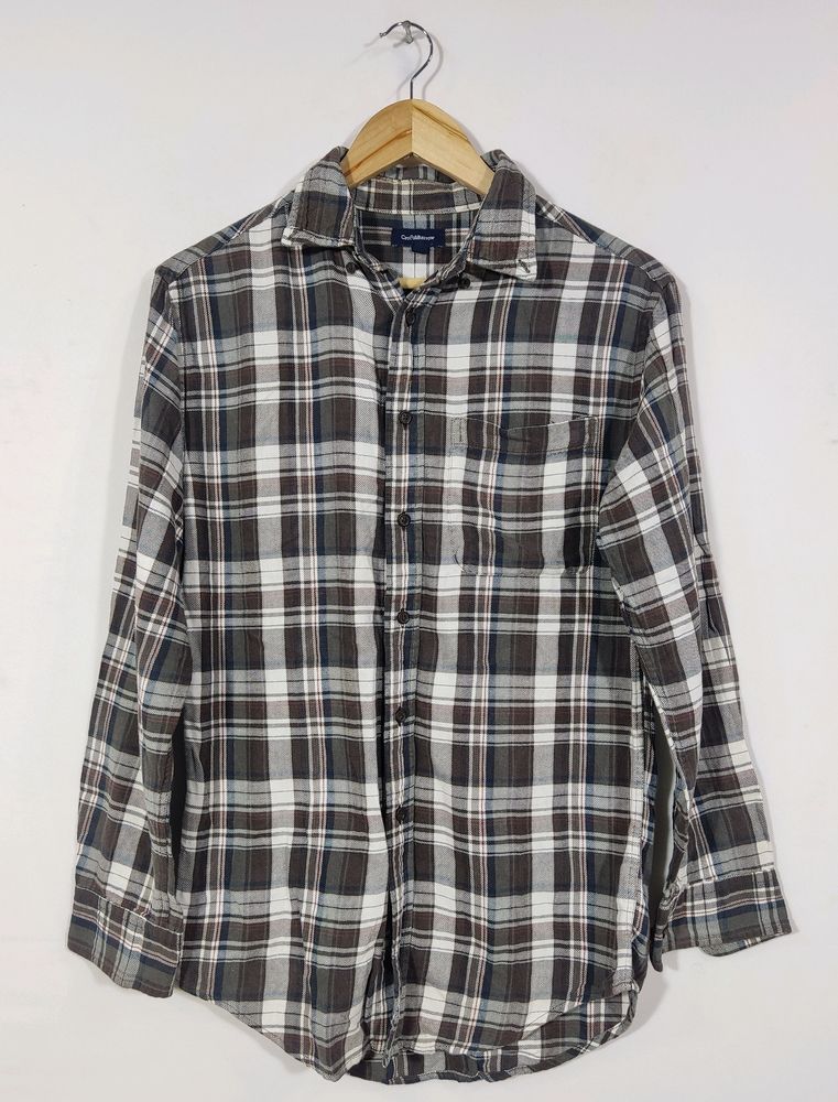 Croft &amp; Barrow Grey Checked 🎽 For Men
