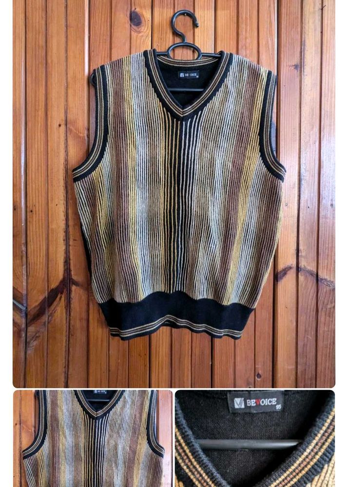 Knit Sweater Vest COMBO
