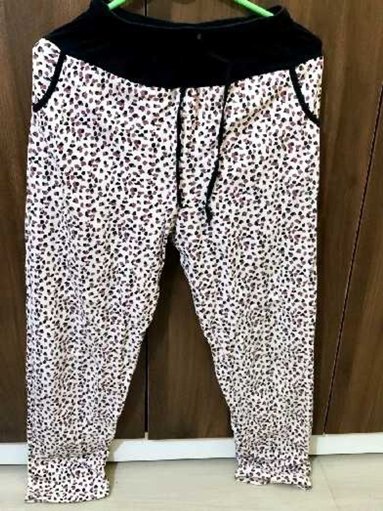 Animal Print Capri Pants