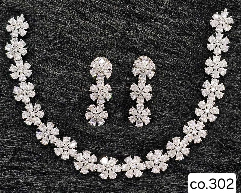 White Dimond Necklaces