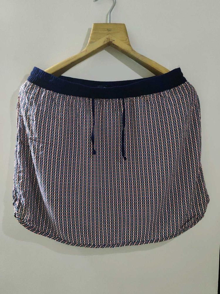 🤍 💙 GAP Women’s Geometric Print Elastic Waist