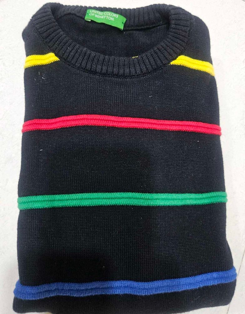 Striped Knit Sweater