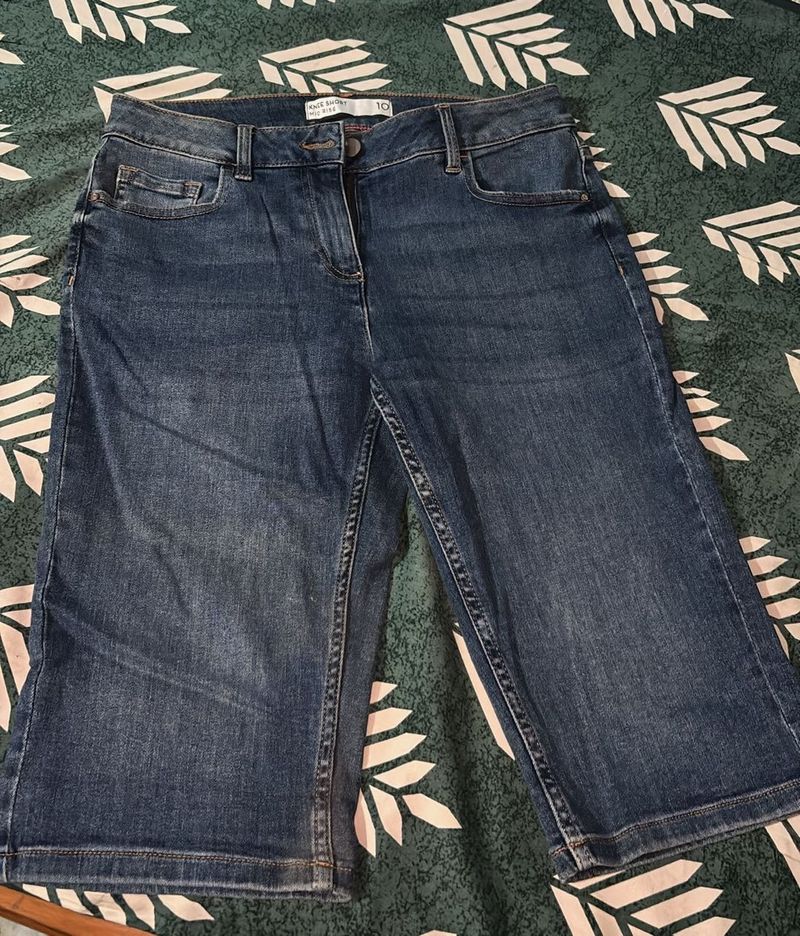 Next Denim Culottes - Size 10
