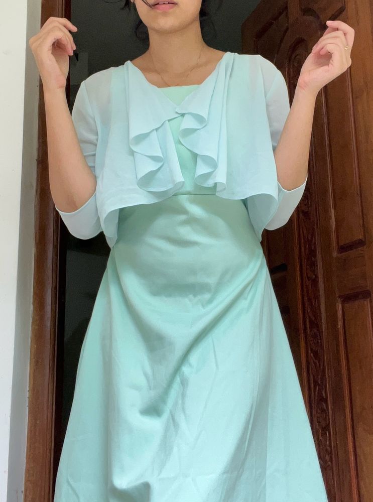 Mint Green Shrug