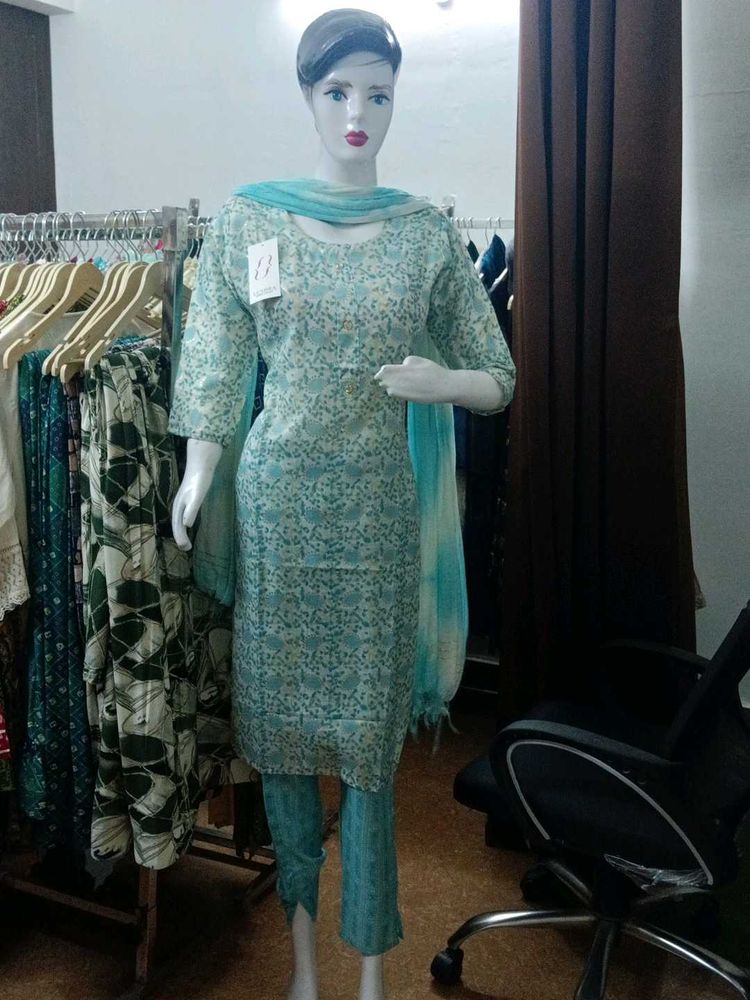 Kurti Pant Dupatta Set