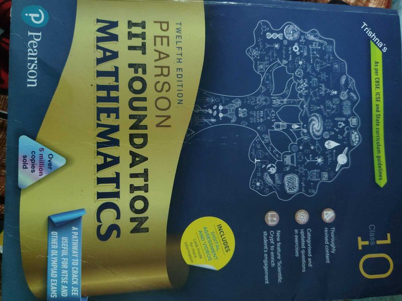 Pearson IIT Foundation Mathematics