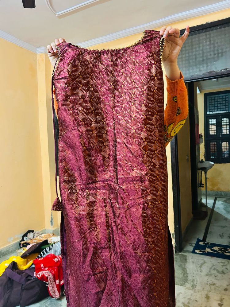 Kurta Nd Palazzo For Party Wear