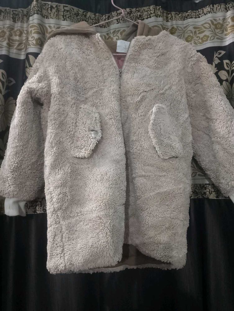 Cozy Kids&#39; Faux Fur Coat