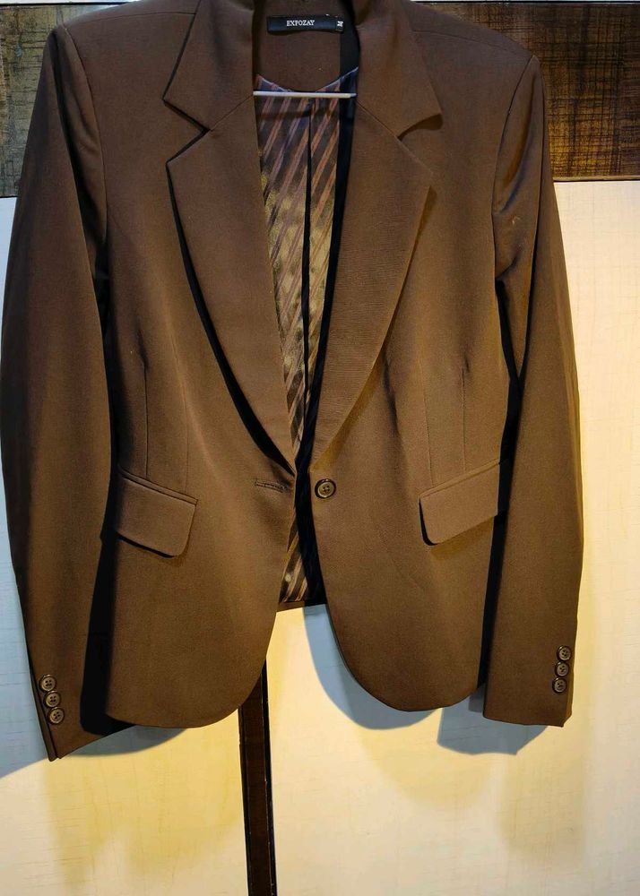 Brown Blazer - Stylish &amp; Versatile