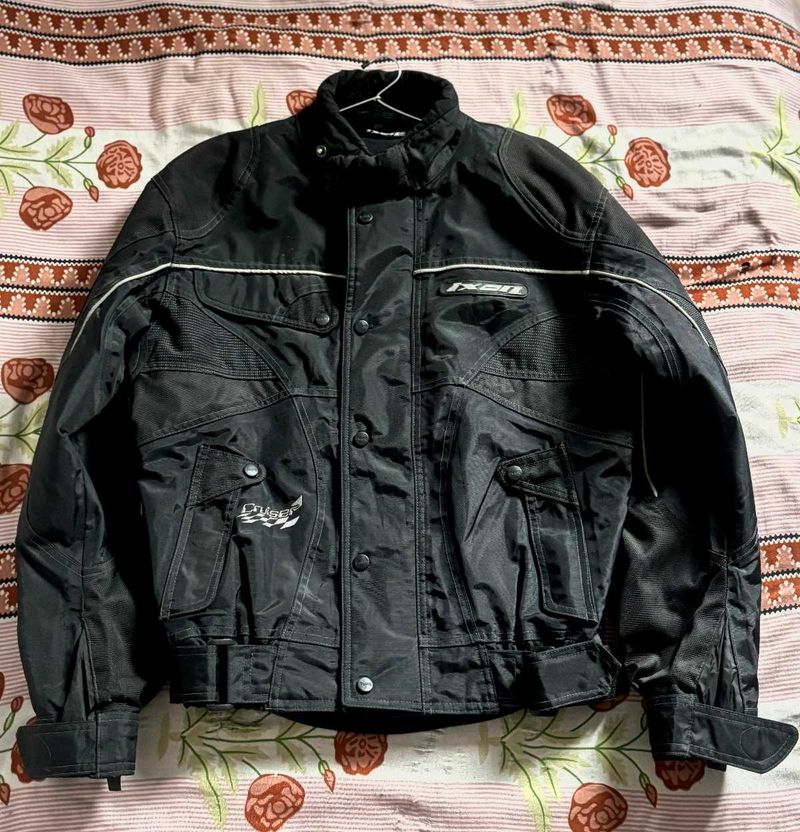 Ixon Black Motorcycle Jacket