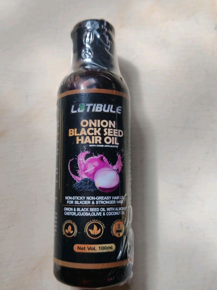 Onion Black Seed Hair Oil