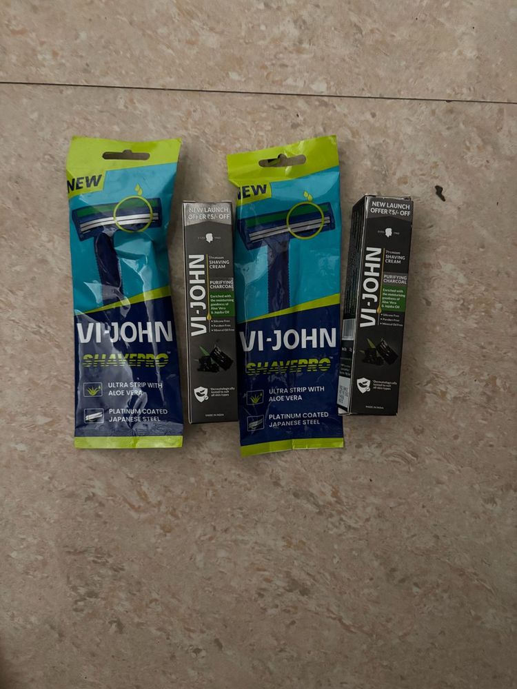 VI-JOHN Shaving Kit Bundle
