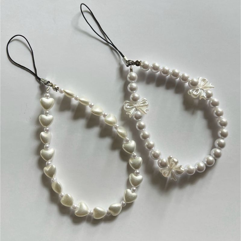 Pearl Phone Charm Set