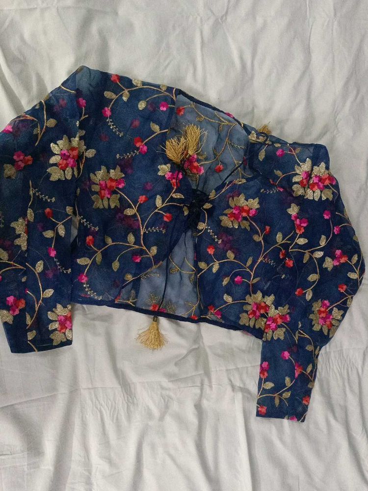 Floral Embroidered Blouse