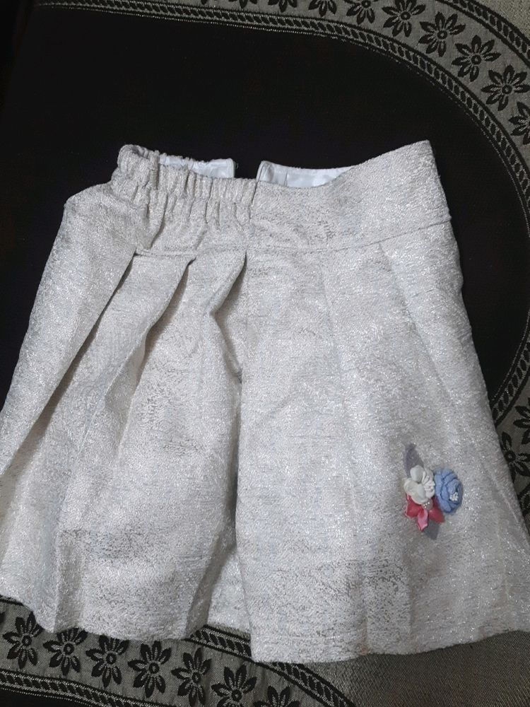 Girl Kids Party Wear Skirt