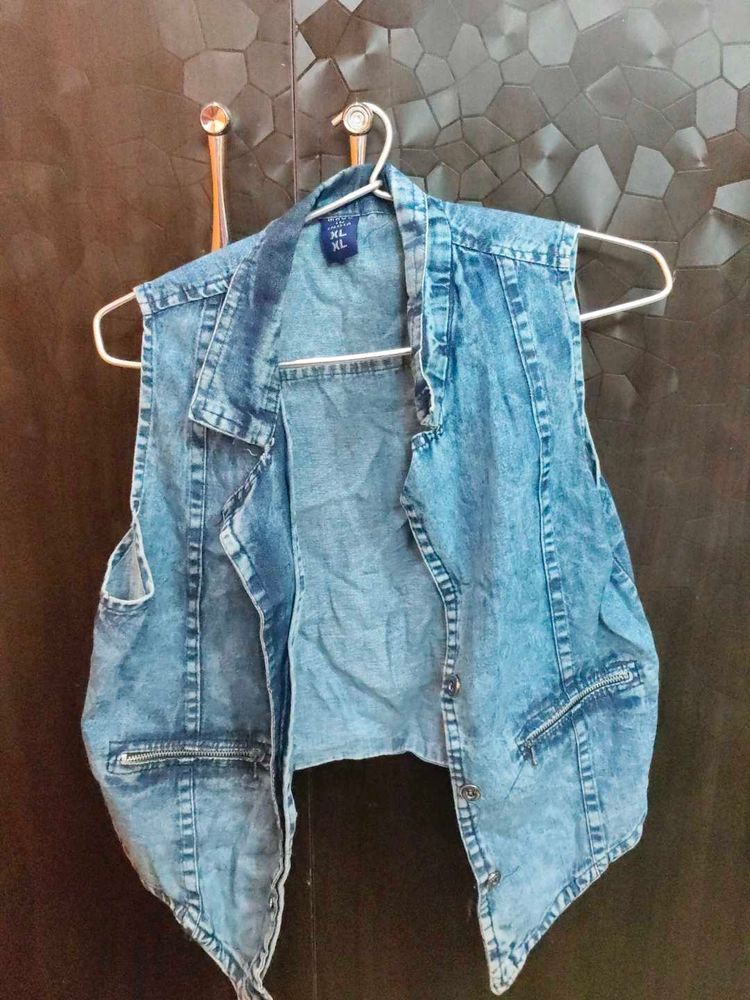 Denim Shrug