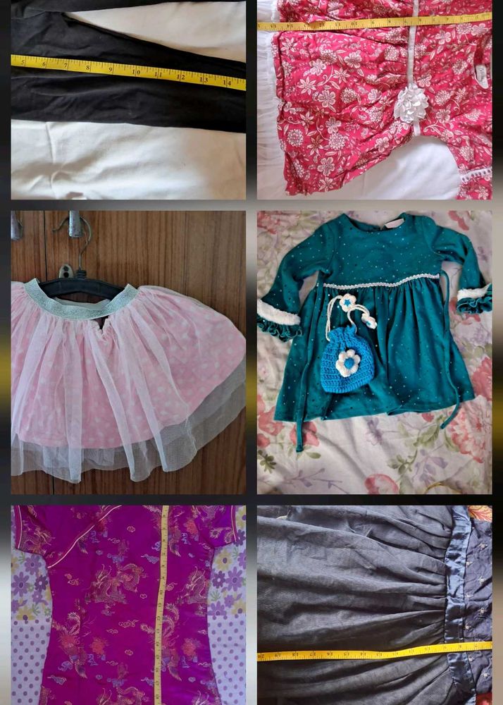 Girls' Clothing Bundle - Dresses, Skirts &amp; More!