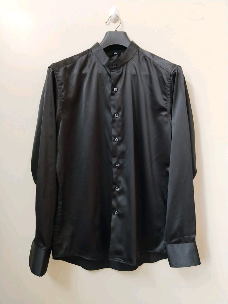 Party Wear Black Shirt Fot Boys