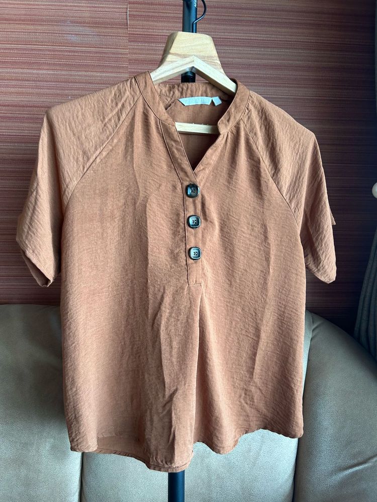 FRATINI BROWN TOP