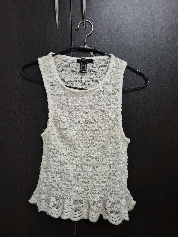Forever 21 Lace Top