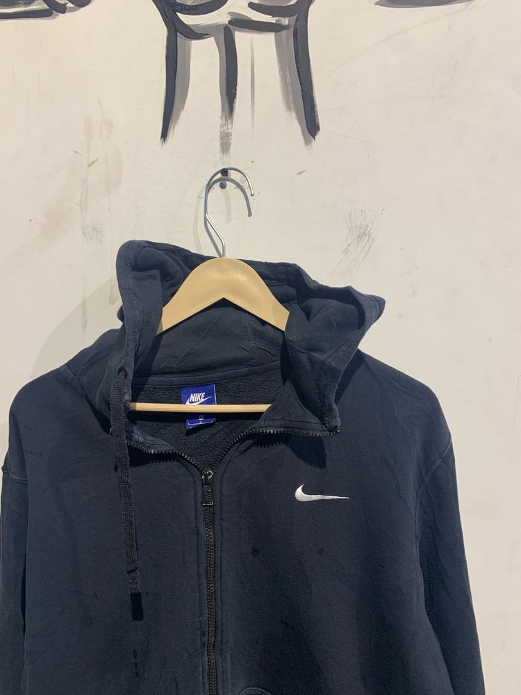 Nike Black Zip-Up Hoodie