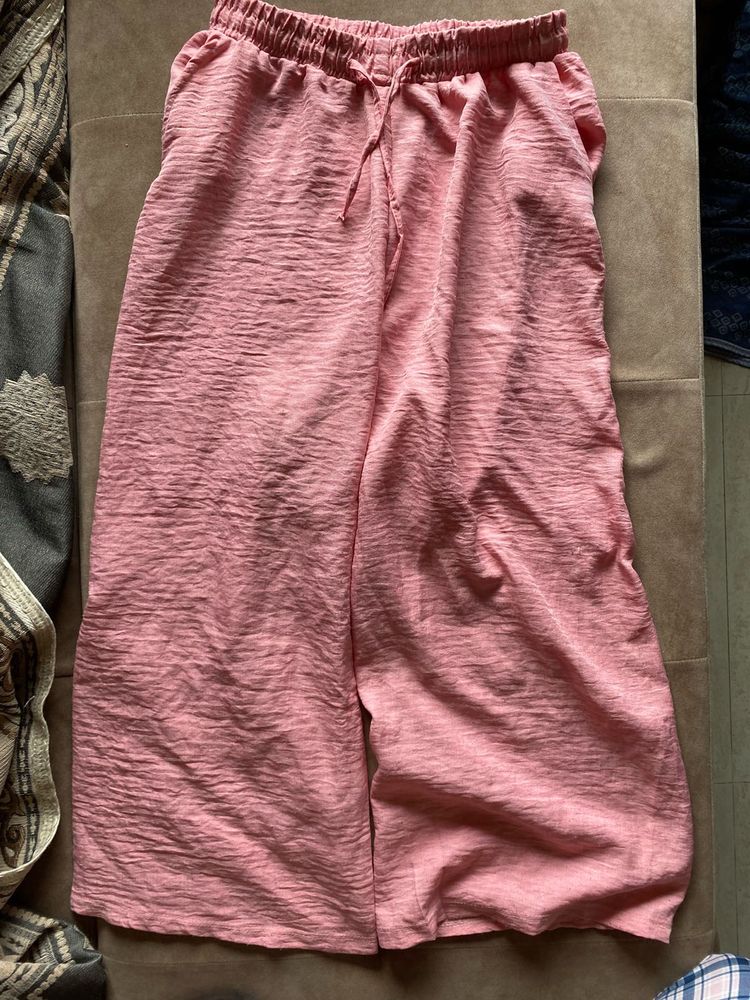 Pink Cute Palazzo
