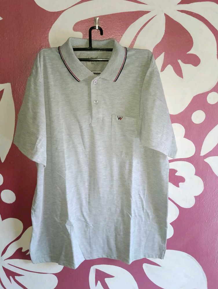 Grey Lois Polo TShirt