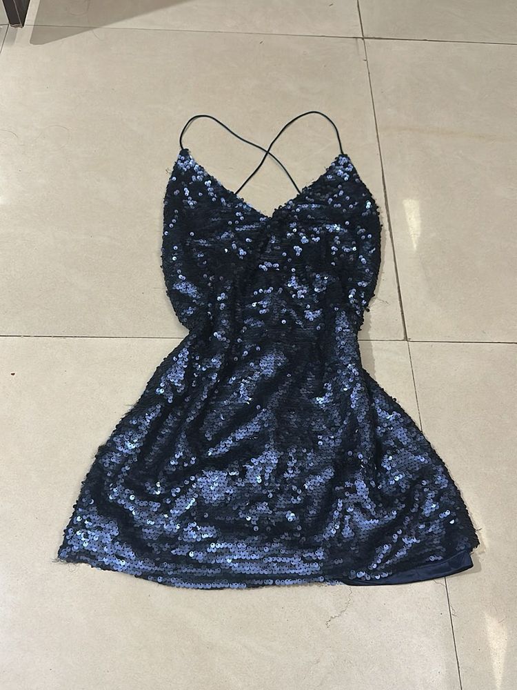Sparkly Sequin Mini Dress