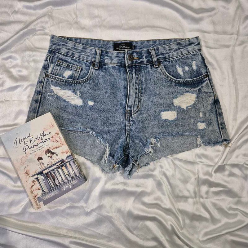 Denim Rugged Shorts
