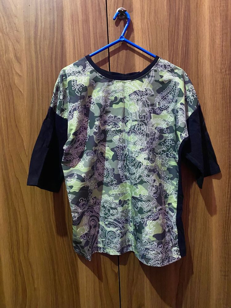 Olive Green Top