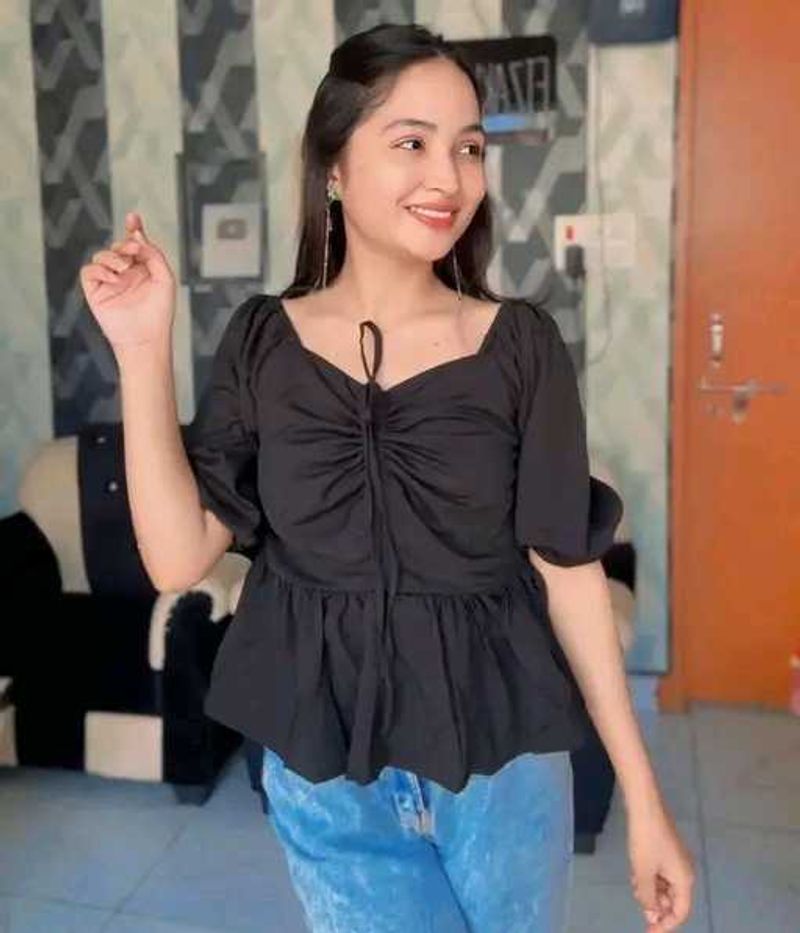 Cute Black Top