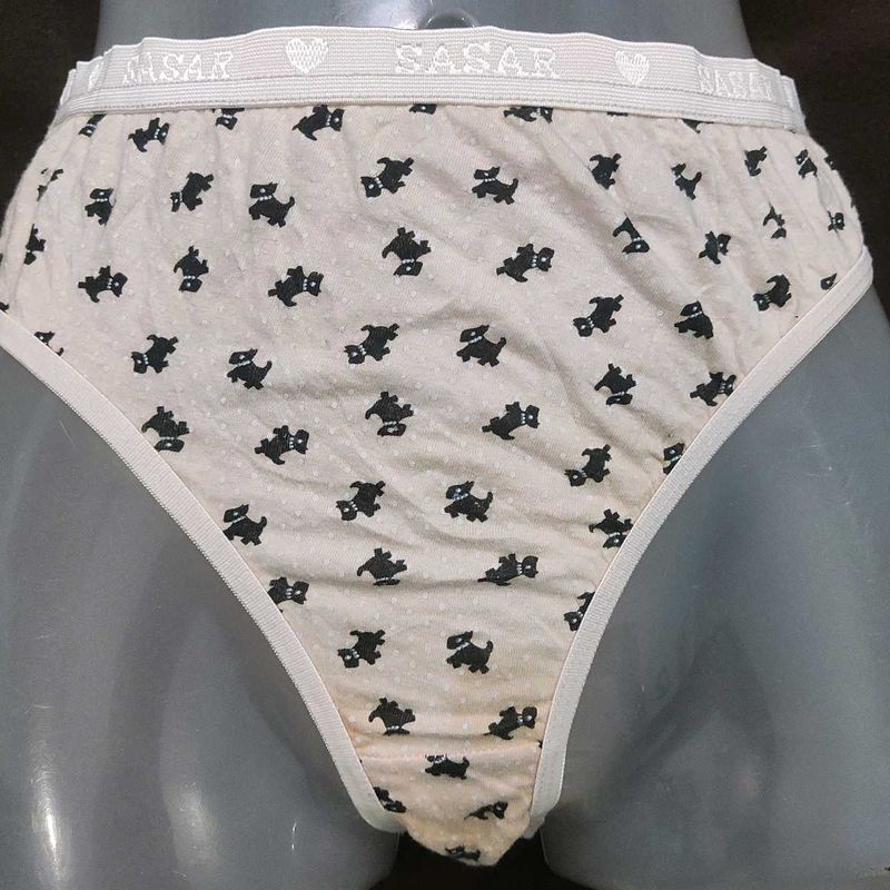 Dog Print Briefs 🖤