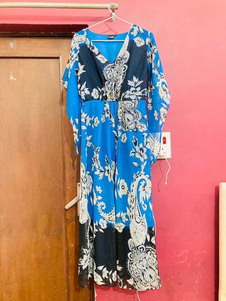 Floral Print Maxi Dress