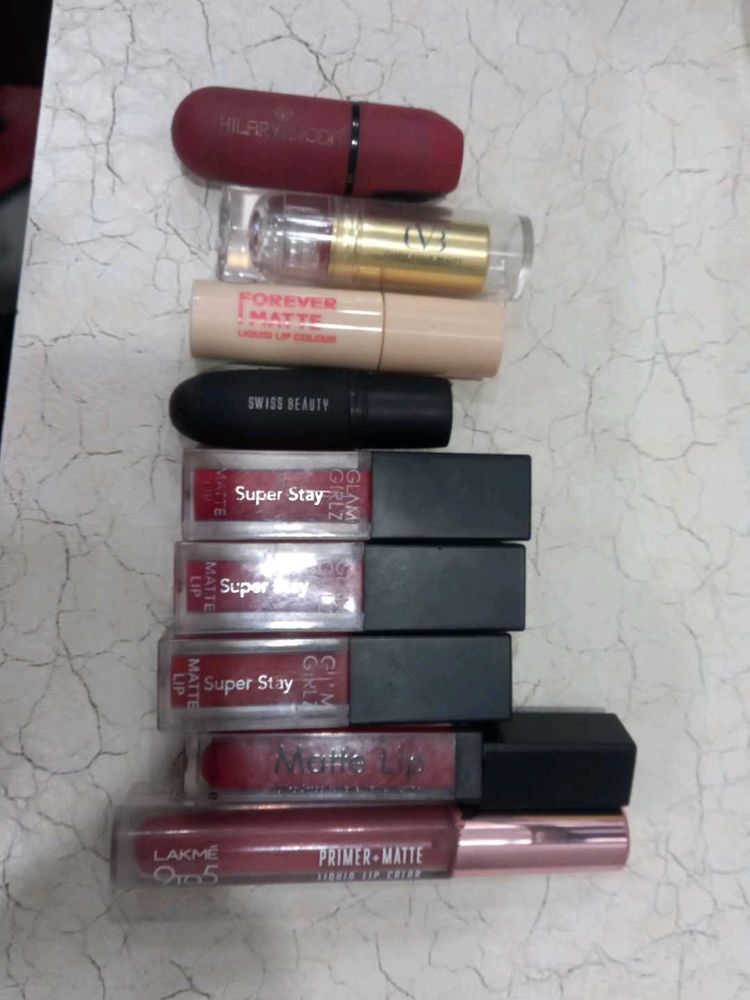 Nine  Lipstics  Combo