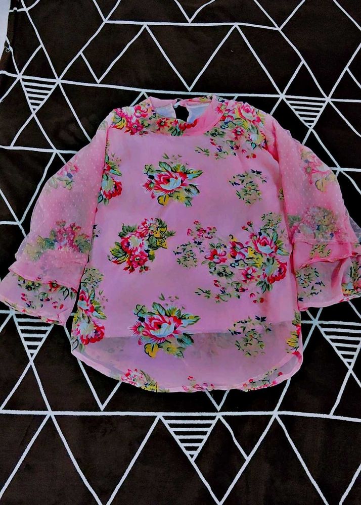 Floral Print Top