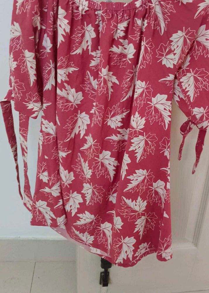 Floral Off-Shoulder Top