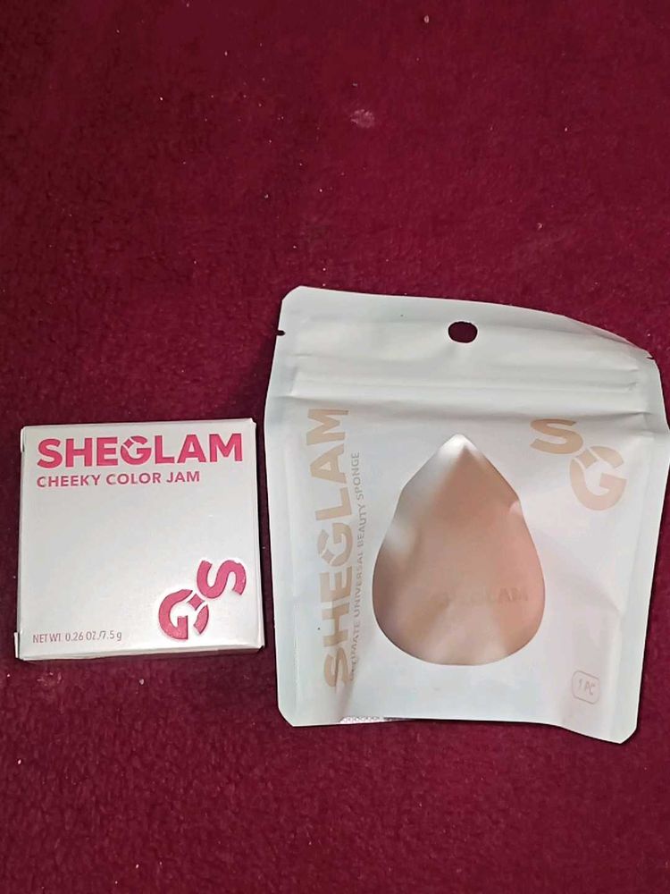 SheGlam Blush And Beauty Blender