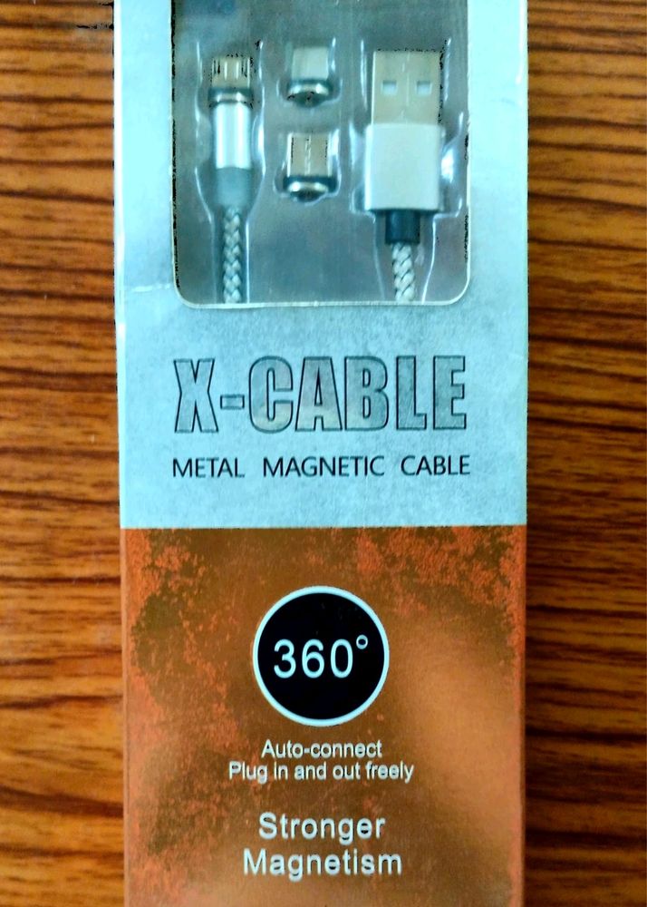 Magnetic Charging Cable With Light Effect