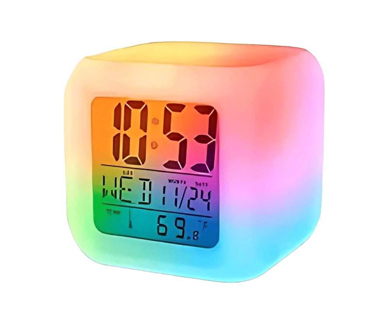 Glowcube Color-changing Led Alarm Clock