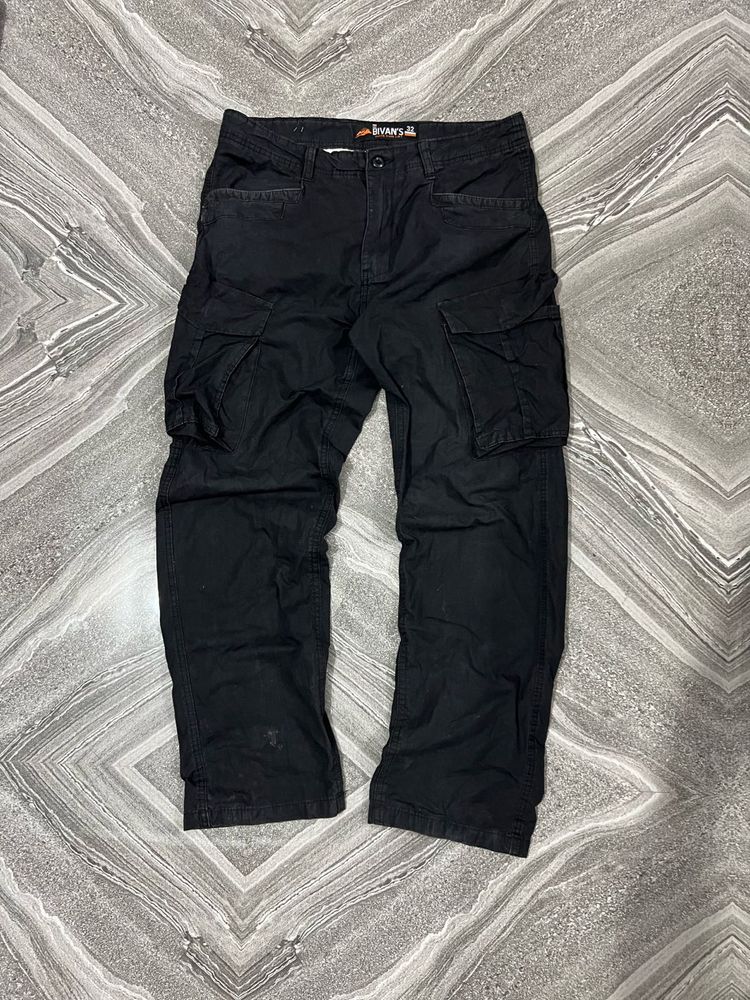 Black Cargo Pants